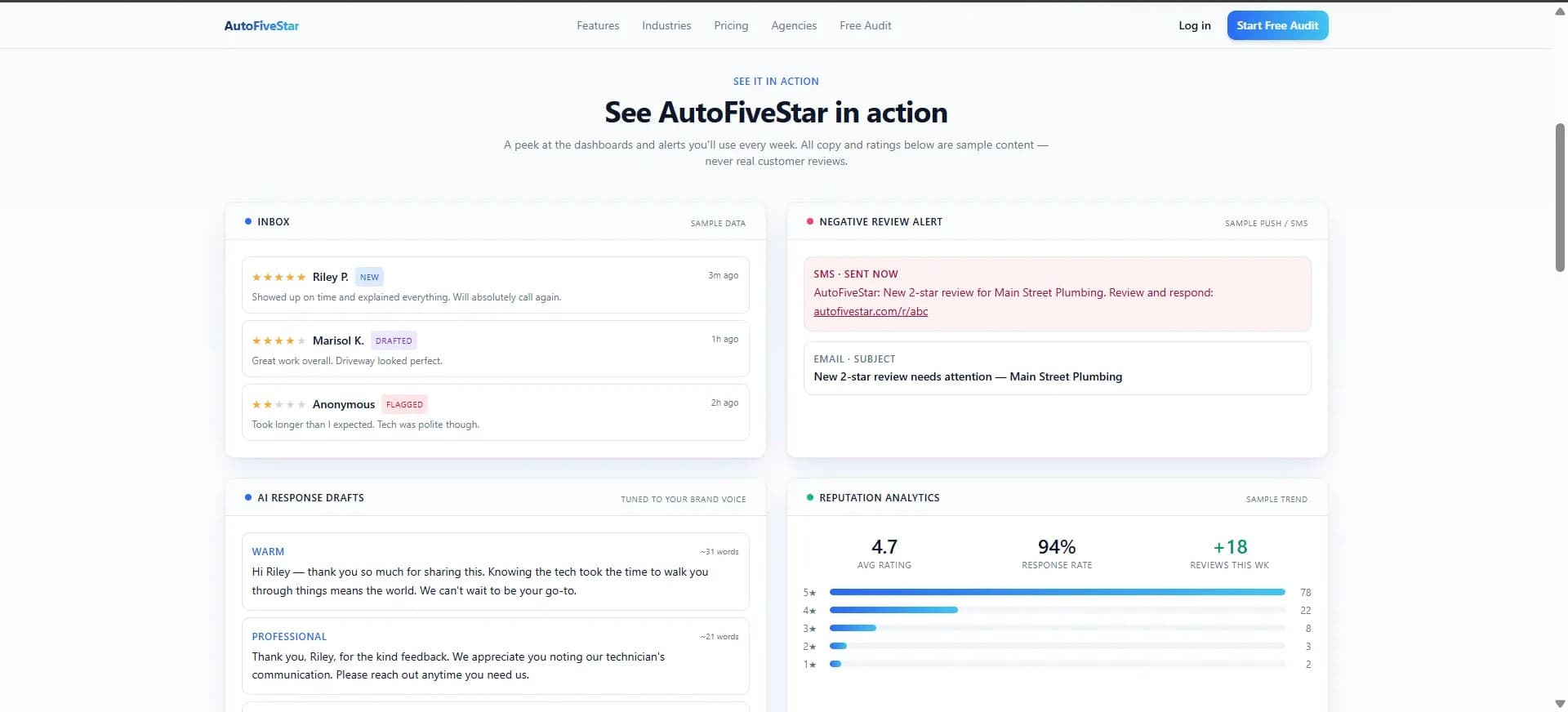 AutoFiveStar screenshot 2